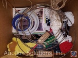 Macrame Jute Twines, Sanyo Model M7024A Boom Box, Rings, Lace Curtains, More
