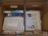 (2) Boxes Containing Assorted Vintage Sheet Music Including Compilations From Myers and Carrington,
