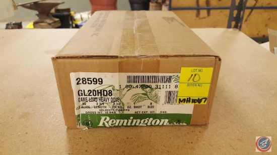 {{10X$BID}} Remington Game Load Heavy Dove 20 GA. Shotgun Shells (One Case)