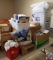 Assorted Styrofoam To-Go Containers, Napkins, Skewers, Straws, Plastic Lids, Pure Force Hygiene