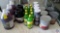 (3) Monarch Red Wine Vinegar 1 Gallon Jugs, (2) Rykoff Sexton Kalamata Olives 4 Lb. Plastic Jugs,