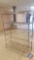 Four Tier NSF Shelving on Casters 47 1/2