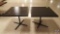 {{2X$BID}} (2) Wood Good Industries Pedestal Restauraunt Tables 36