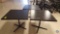 {{3X$BID}} (3) Wood Good Industries Pedestal Restauraunt Tables 36