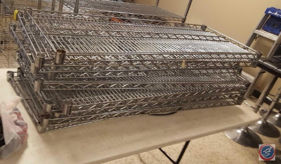 Ten Tier NSF Shelving (Disassembled)