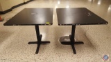 {{2X$BID}} (2) Pedestal Restaurant Tables 42