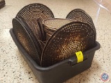 (7) 12'', (80) 10'', and (44) 7'' Perforated Pizza Pans