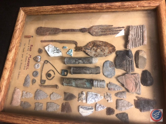 Relics Discovered from Fort Manuel 1812-1813