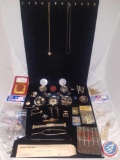 Assorted Crimping Beads, Vigor Diamond Holding Tweezers, Solid Brass-Nickel Plated Screwdriver Set,