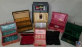 Vintage Hinged Jewelry Boxes