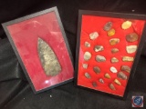 Native American Thumb Scrapers, Arrow Head