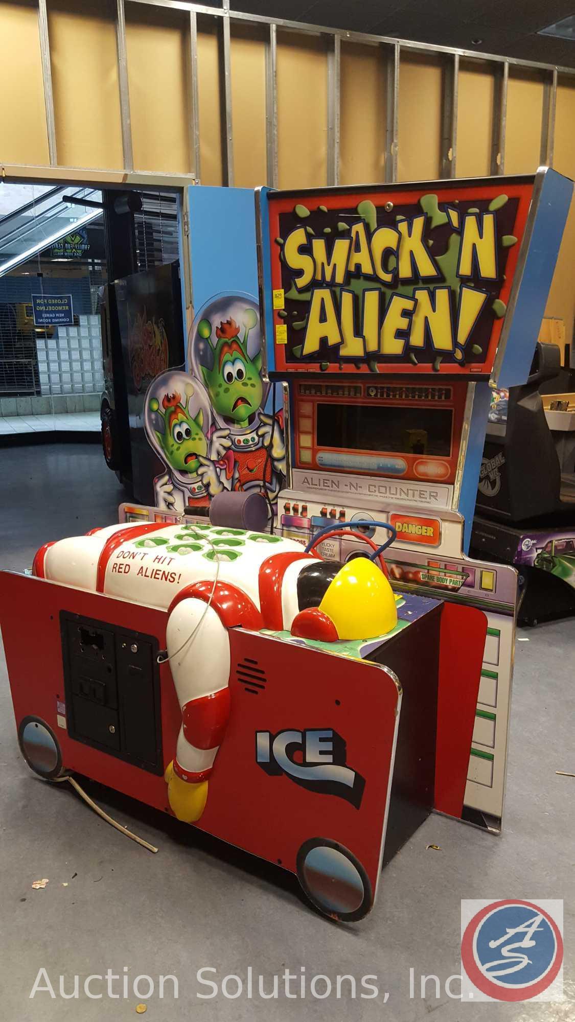Ice Smack-N-Alien Arcade Game Serial No. | Proxibid