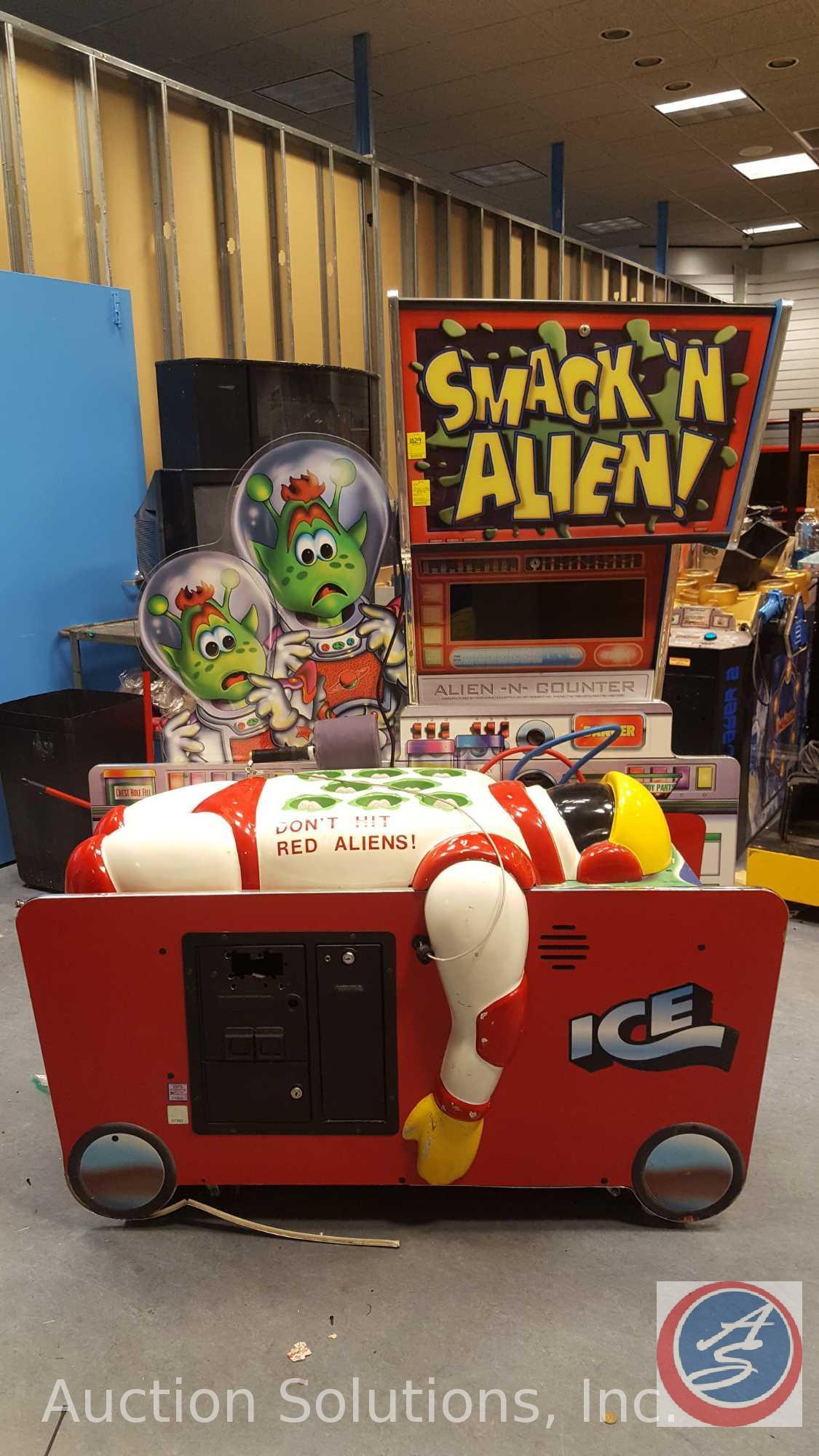 Ice Smack-N-Alien Arcade Game Serial No. | Proxibid