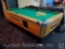 American Shuffle Board Co. Pool Table {{LEG IS NOT BROKEN, THIS TABLE WAS USED AS A RENTAL AND IS