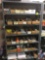 Assorted Arcade Hardware, Caution Tape, Locker Keys, Seven Tier Metal Shelving 36