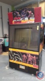 Namco Ninja Assult Arcade Game No Model or Serial Visible {{NO FRONT GAME CONTROL PIECE INCL. THIS