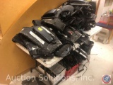 Assorted Lazer Runner Laser Tag Vests, Components {{INCOMPLETE AND CONDITION IS UNKNOWN}} {{TABLE