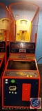 Skee Ball Super Shot Basketball Game with Intercard Reader Serial No. 01018494 {{SOME GAMES MAY