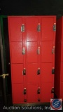 4 x 4 American Security Locker System {{SOME DO NOT HAVE LOCKS/KEYS}} 36