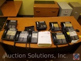 (4) Lucent Business Phones w/ Lucent Technologies Voicemail and Business Line Equipment