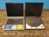 HP Laptop Serial No. TW22413356 w/ Windows XP Professional, Dell Inspirion Model No. PP01X w/