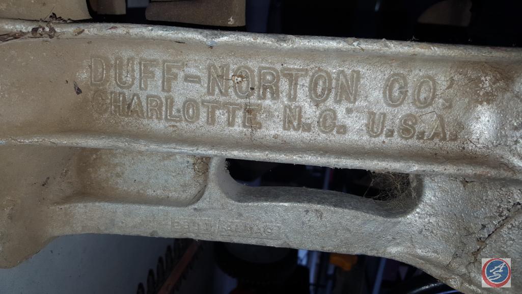 10 Ton Duff-Norton Cable Reel Jack Stands