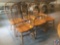 {{6x$BID}}(4) Amish Heirloom Collection Dining Room, (2) Amish Heirloom Captains Chairs, (1)