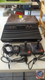 Atari Game Console Serial No. AT30313495 w/ (2) Joysticks and AC Adapter
