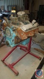 389 Tri Power GM V8 GTO Engine w/ Central Machinery Engine Stand Rated Up To 1000 Lbs. Item No.