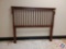 Queen Size Wood Slat Head Board {{NO RAILS OR FOOTBOARD}}