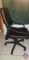 {{5x$BID}} [5] Black Upholstered Executive Rolling Office Chair w/ Arms {{SOLD (5) TIMES THE MONEY}}