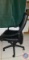 {{5x$BID}} [5] Black Upholstered Executive Rolling Office Chair w/ Arms {{SOLD (5) TIMES THE MONEY}}