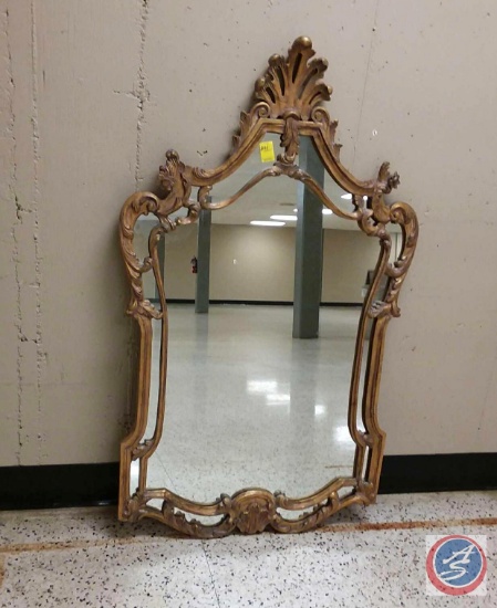 Karges Fancy Framed Wall Mount Mirror 56" x 32"