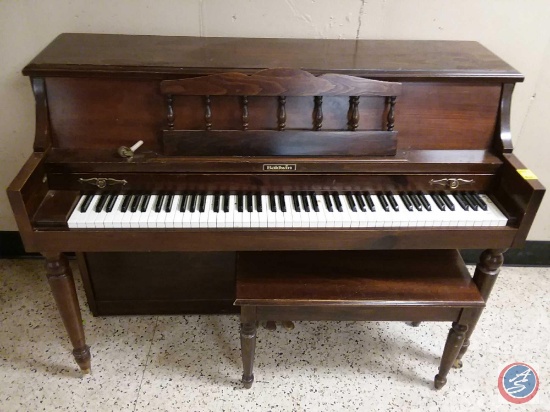 Baldwin Upright Piano w/ Bench