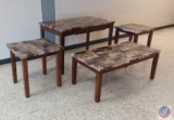 {{4X$BID}} Ashley Furniture Signature Series 4-Piece Occasional Table Set. Includes: Sofa Table 48