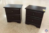 {{2X$BID}} (2) Two Drawer Night Stands 25