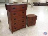 {{2X$BID}} Five Drawer Dresser 36