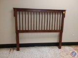 Queen Size Wood Slat Head Board {{NO RAILS OR FOOTBOARD}}
