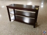 Three Shelf Entertainment Stand 48 x 18 x 19 in.