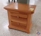 Two Drawer Night Stand 26 x 17 x 25 in.