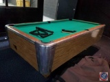 American Shuffleboard Pool Table (Needs two feet replaced)