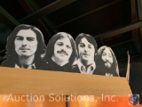 (3) Large Beatles Cut Outs