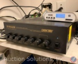 PASO Digital Music Series-B High Performance Digital Amplifier, Shure Model No. PG48 Microphone, (2)