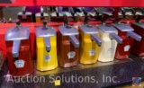 (6) Heinz Counter Top Condiment Dispensers - Ketchup, Mustard, Mayonnaise, and Barbecue Sauce