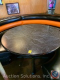 48 in. Round Table in Harley Davidson Booth