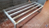 New Age Aluminum Dunnage Rack measuring 60