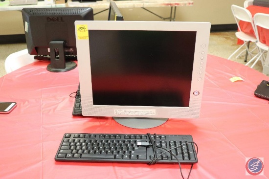 Sony TFT LCD Color Computer Display Model No. SDM-X82, Dell Keyboard Model No. KB212-B