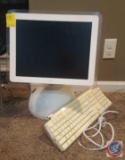 Apple iMac {{Serial No. IS NOT VISIBLE, APPEARS TO BE MISSING BOTTOM COVER}}
