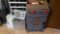 Craftsman Plastic Rolling Tool Box w/ Extendable Handles, Flashlights, Windmere Personal Heater,