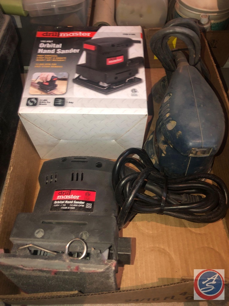 drill master orbital hand sander